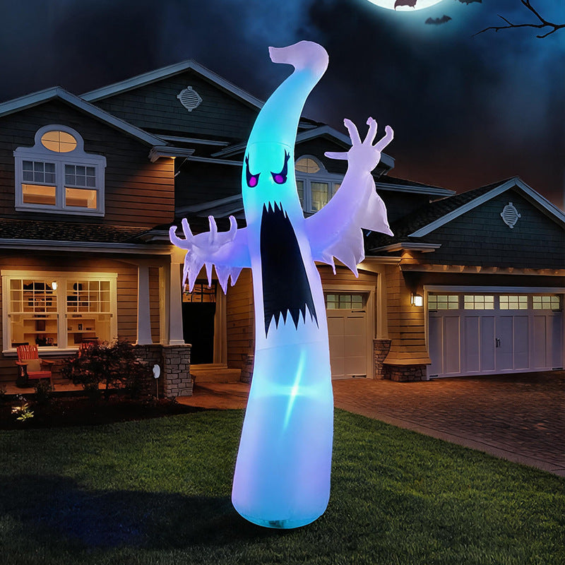 Giant Inflatable Ghost LED Halloween Yard Decoration